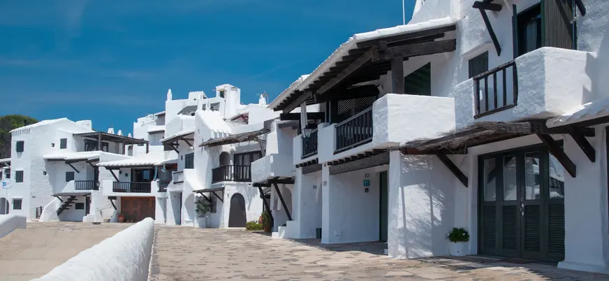 Las casas blancas de Binibeca, Menorca