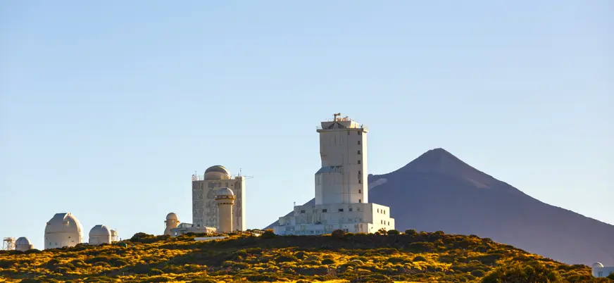 Atardecer en el Observatorio del Teide, Tenerife