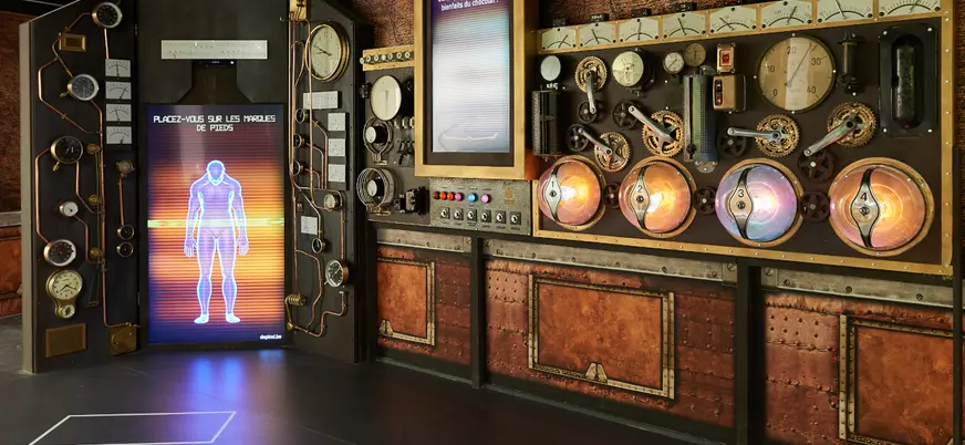 Espacio interactivo del museo del chocolate para disfrutar de la visita.