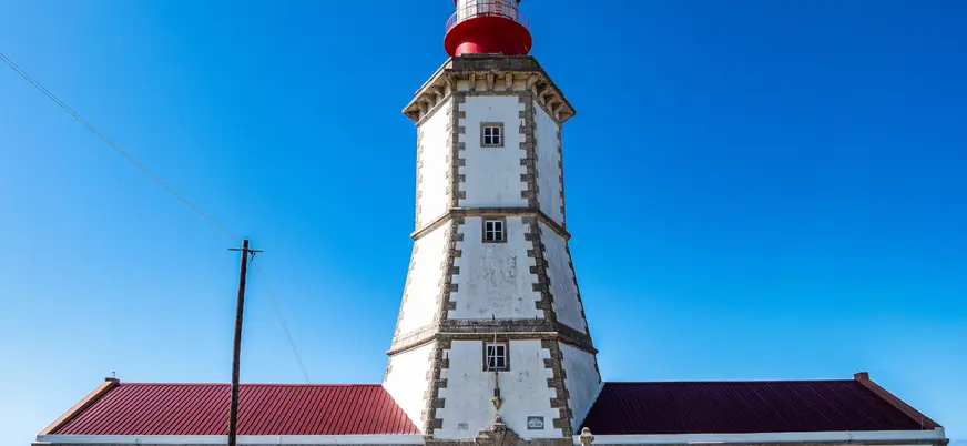 Plano principal del faro del cabo de Espichel, Sesimbra