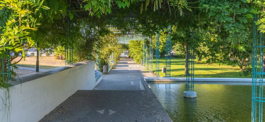 El jardín público de Évora será el lugar perfecto para respirar aire puro.
