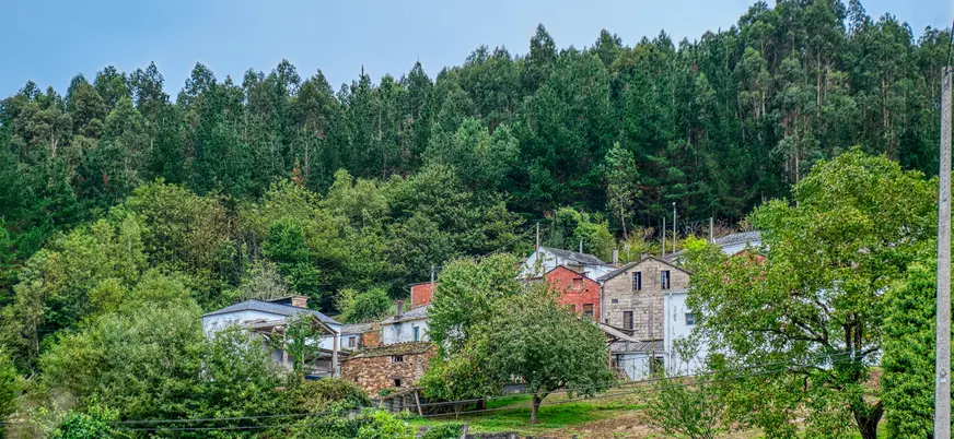 Sierra da Moira y el nacimiento del miño en la provincia gallega de Lugo