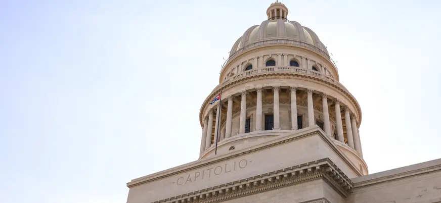 Cúpula principal del capitolio de La Habana, Cuba