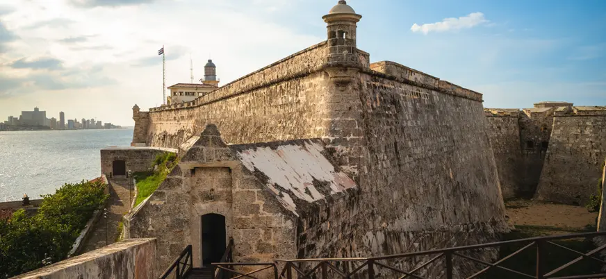 Castillo de los Tres Reyes del Morro en La Habana, Cuba