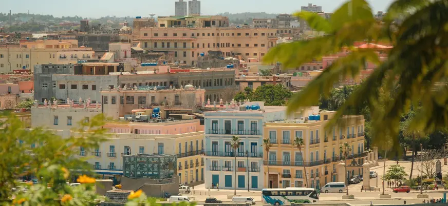 Vista panorámica de La Habana Vieja, Cuba