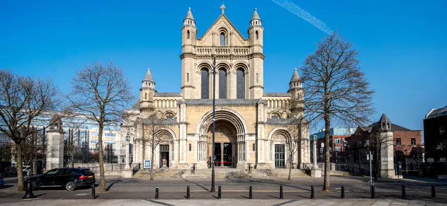 La plaza de Santa Ana en Trinidad, Cuba