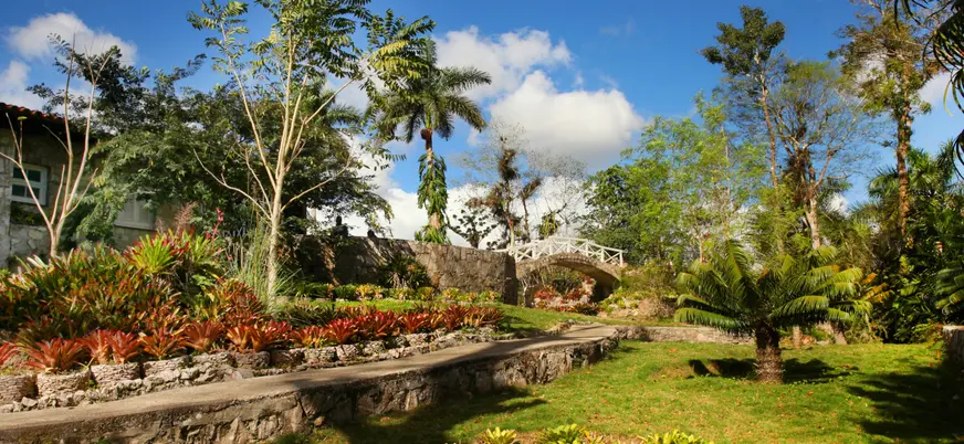El jardín botánico de Soroa en Cuba