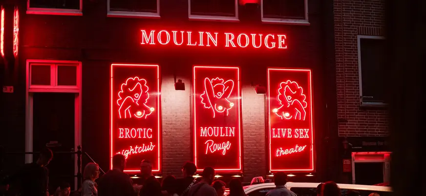 Barrio rojo de Amsterdam