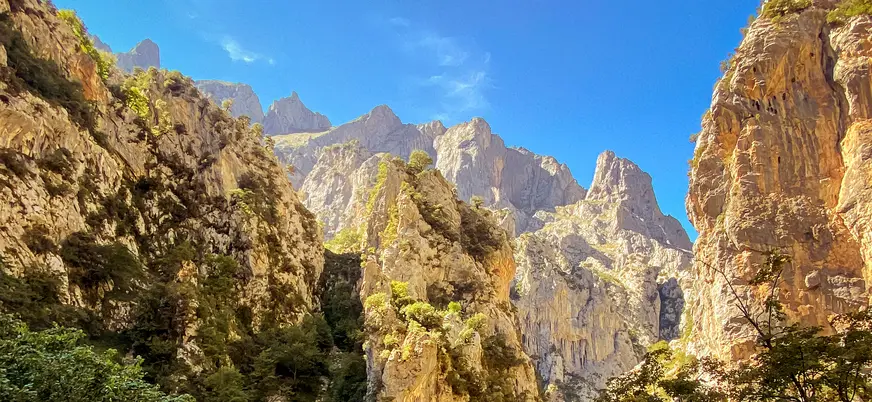 Desfiladero en la Ruta del Cares, Picos de Europa