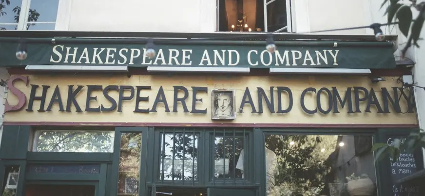 Librería Shakespeare and Company en el Barrio Latino, París