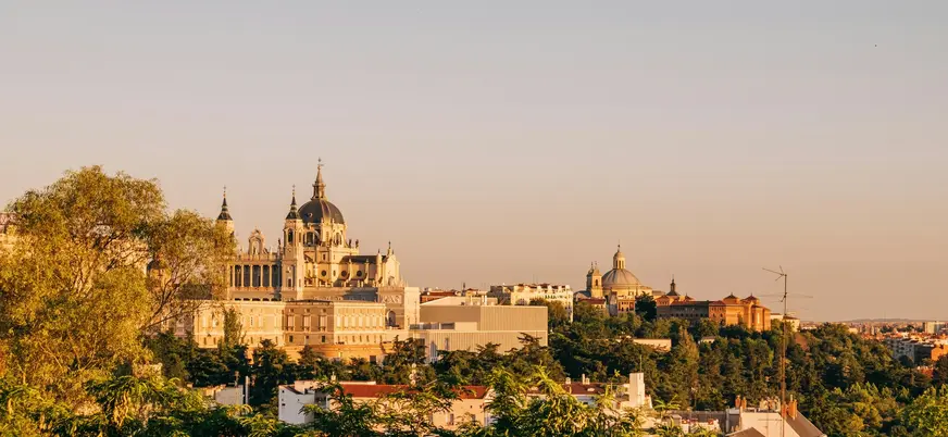 Catedral de la Almudena y Palacio Real de Madrid