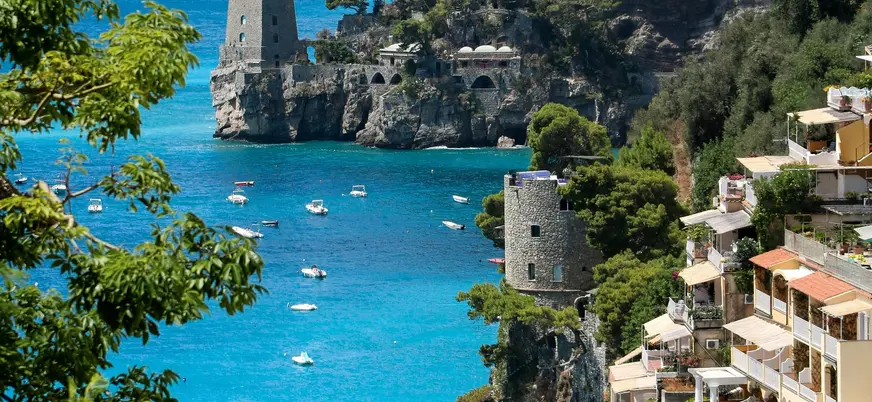 Vista de la Costa Amalfitana