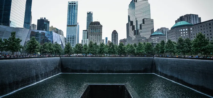 Memorial del 11-S en el World Trade Center, Nueva York, Estados Unidos