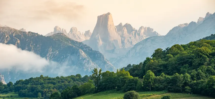 Pico Urriellu en los Picos de Europa.