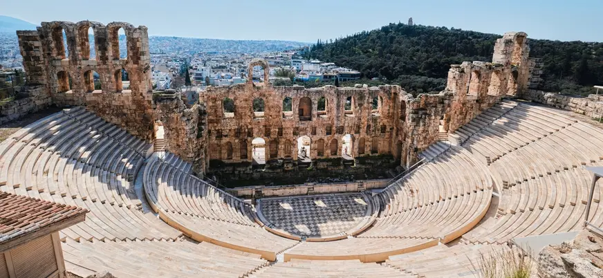Odeón de Herodes Ático, Acrópolis de Atenas, Grecia