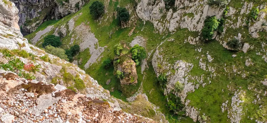 Desfiladero en la Ruta del Cares