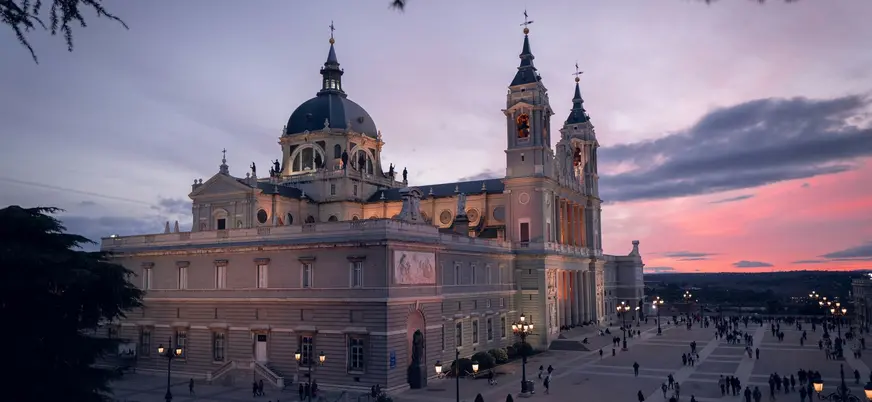 Catedral de la Almudena en Madrid