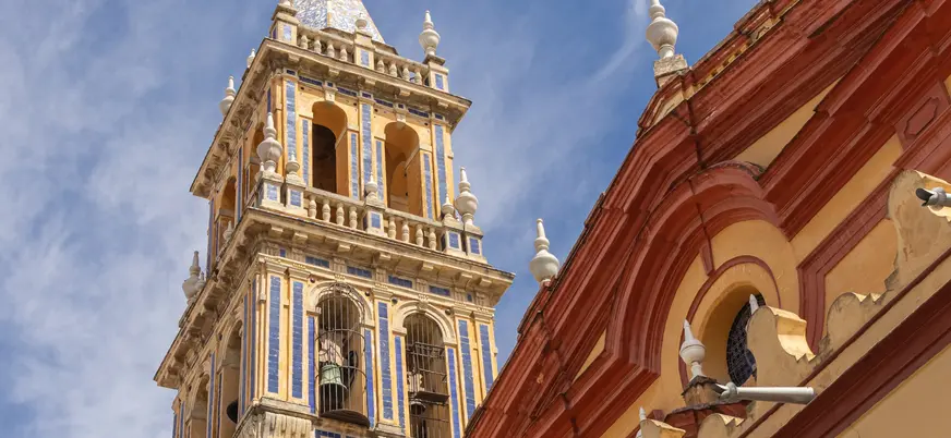 Campanario de la Iglesia de Santa Ana en Triana