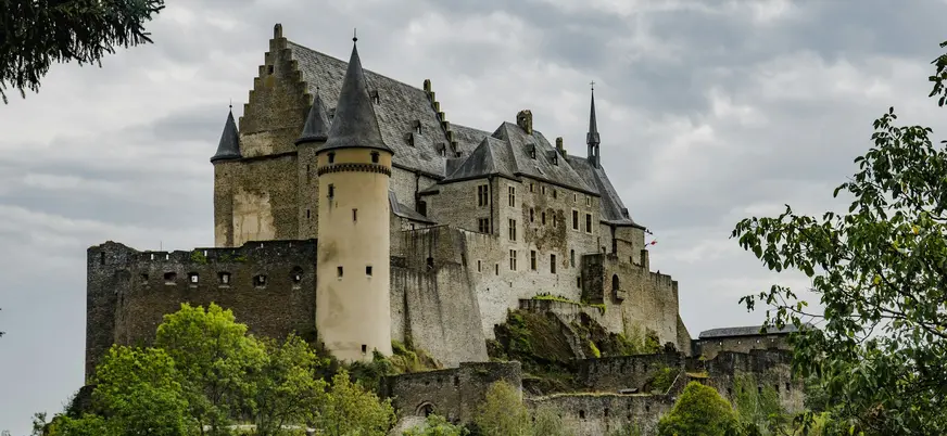 Castillo de Vianden en Luxemburgo