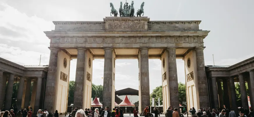 Puerta de Brandeburgo en Berlín