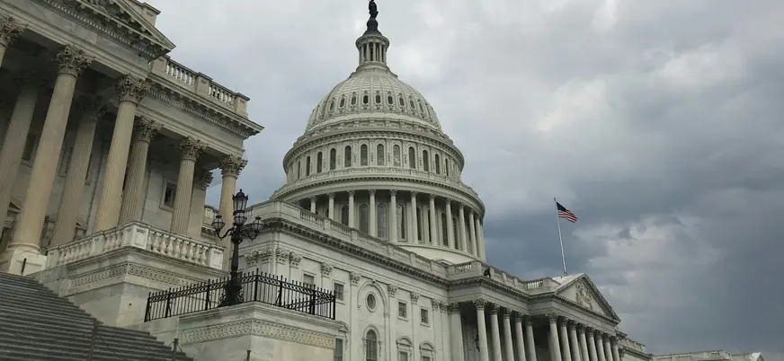 Capitolio de Estados Unidos en Washington D.C., vista exterior
