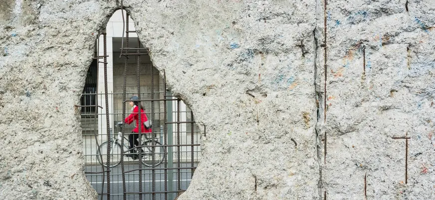Fragmento del muro de Berlín