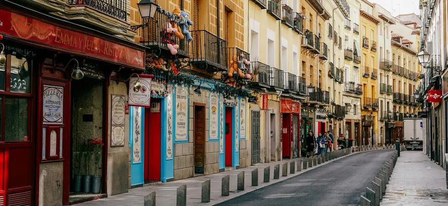 Calle del Almendro en Madrid