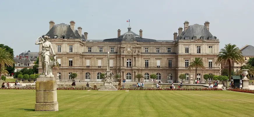 Jardines de Luxemburgo en París