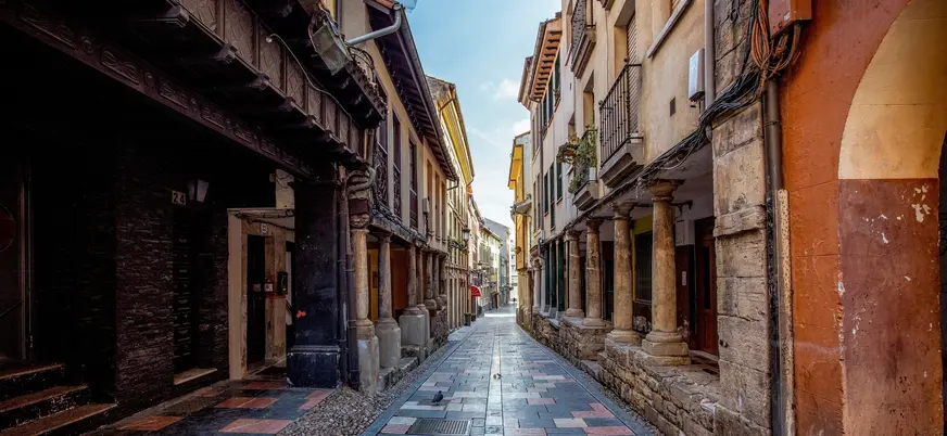 Calle Galiana en Avilés