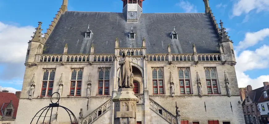 Ayuntamiento de Damme, Flandes, Bélgica