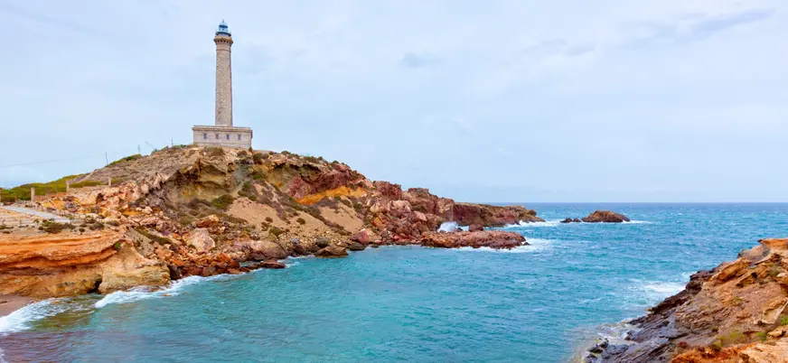 Bahía faro Cabo de Palos, Cartagena, Murcia
