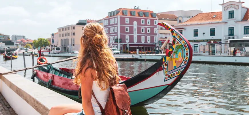 disfrutando del free tour aveiro portugal