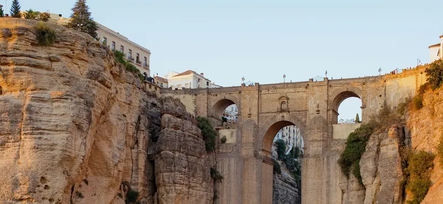 Puente Nuevo de Ronda sobre el desfiladero del Tajo