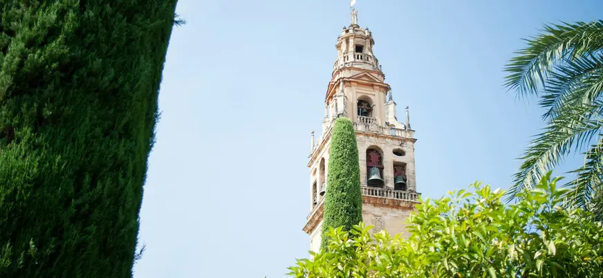 Torre del campanario de la Mezquita de Córdoba