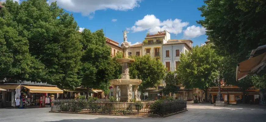 Fuente de las Batallas en Granada