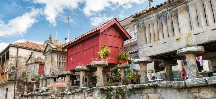 Hórreos de Combarro, Galicia