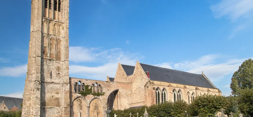 Iglesia de nuestra señora en Damme, Bélgica