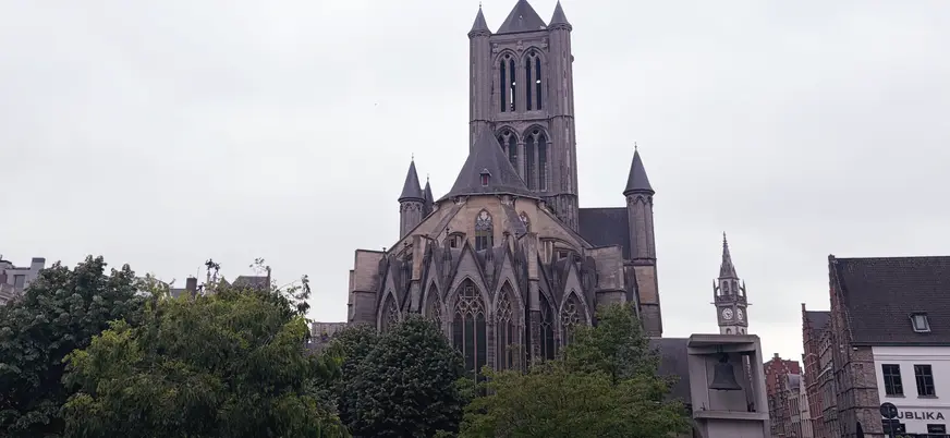 iglesia de San Nicolas en Gante