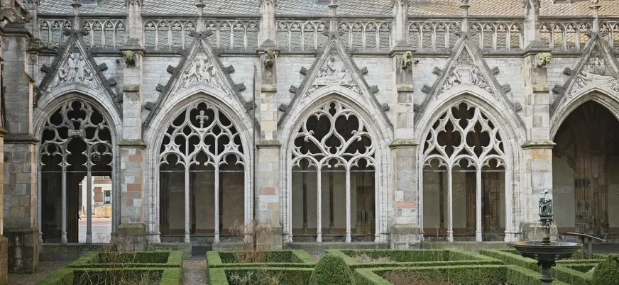 Jardín del Pandhof Utrecht Países Bajos