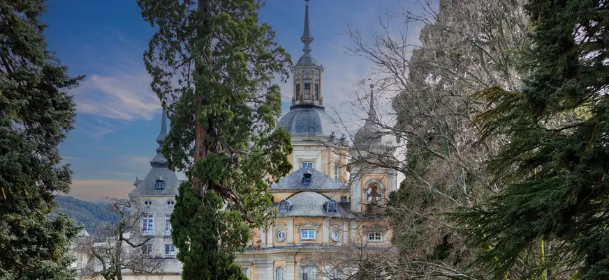 Cúpulas y torres del Palacio de la Granja