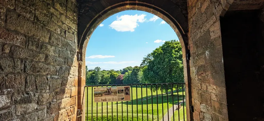 jardines exteriores palacio de linlithgow