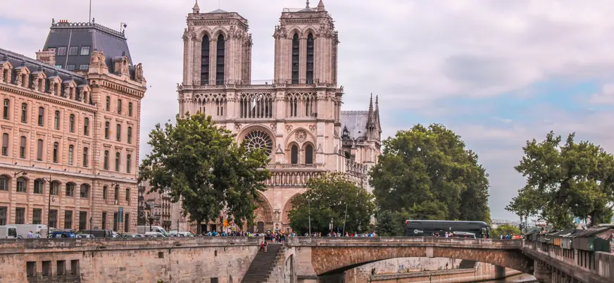 Catedral de Notre Dame en París, Francia