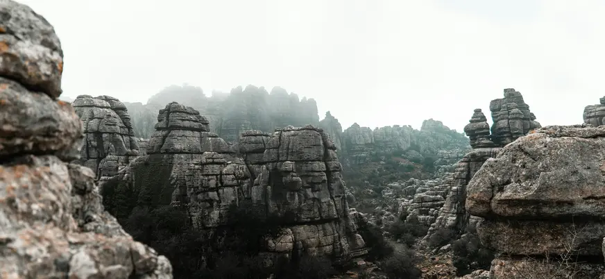 Formaciones kársticas del Torcal de Antequera