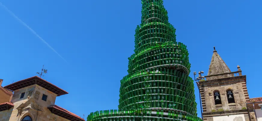 Árbol de la Sidra, monumento de Gijón, Asturias