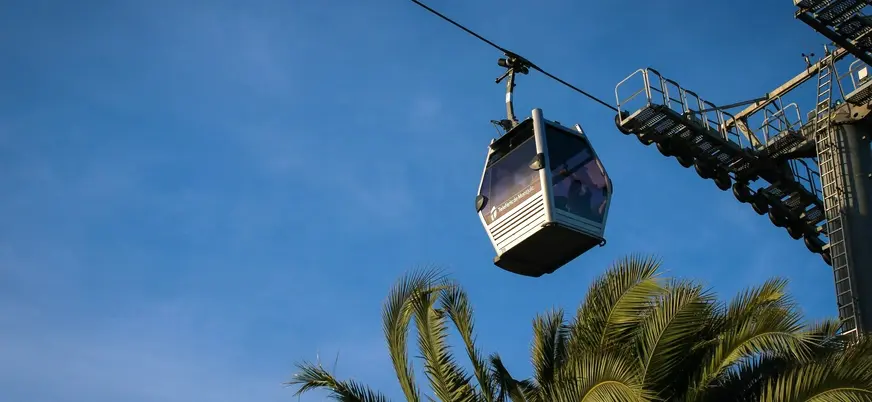 Visita al teleférico de Montjuic con audioguía con buendía