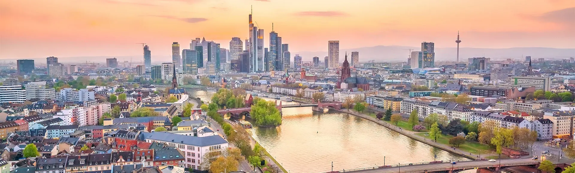 Panorámica de Frankfurt - Free Tour Frankfurt - Actividades y Excursiones en español en Frankfurt - Buendía