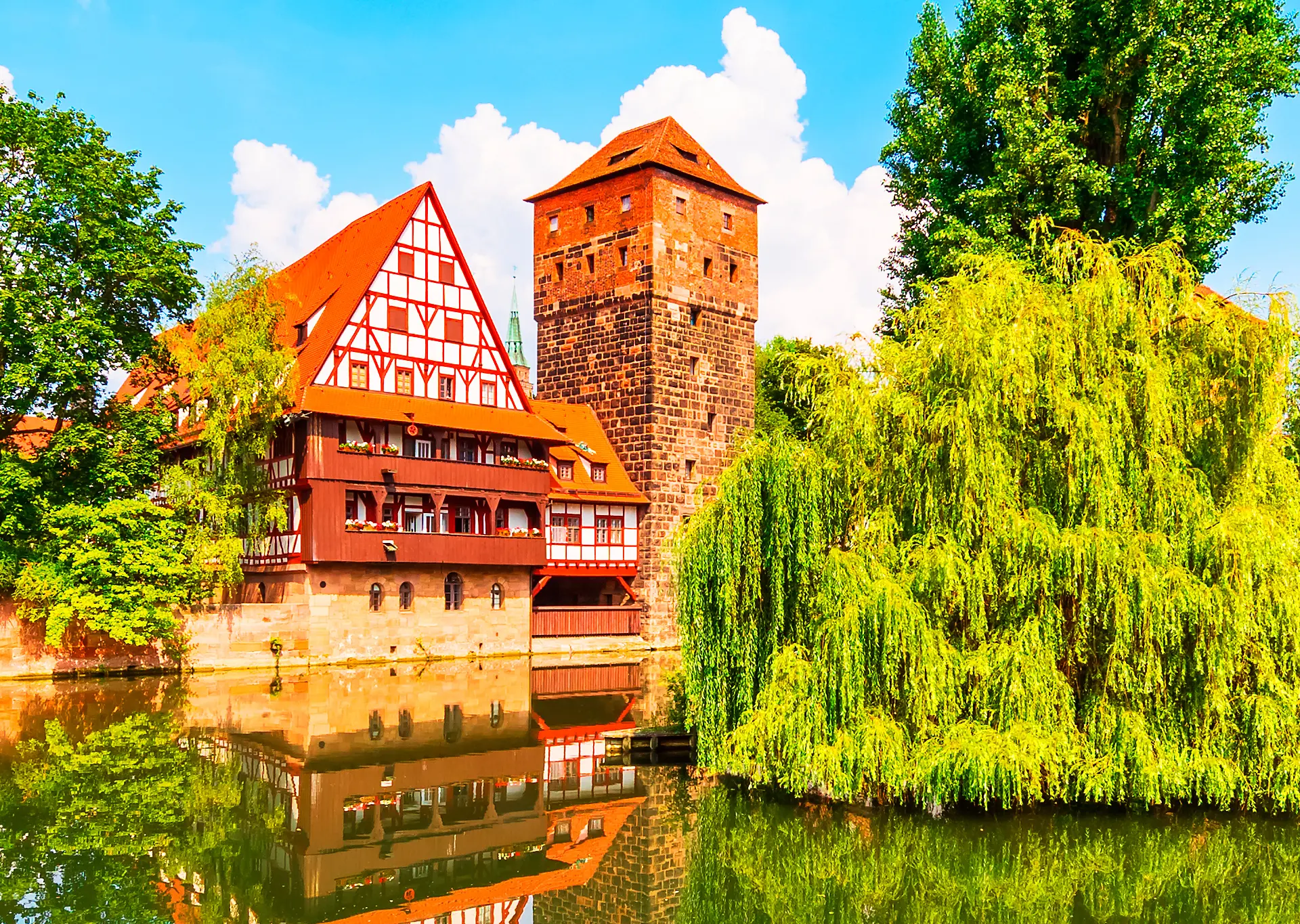 Panorámica Núremberg río Pegnitz - Free tour Núremberg