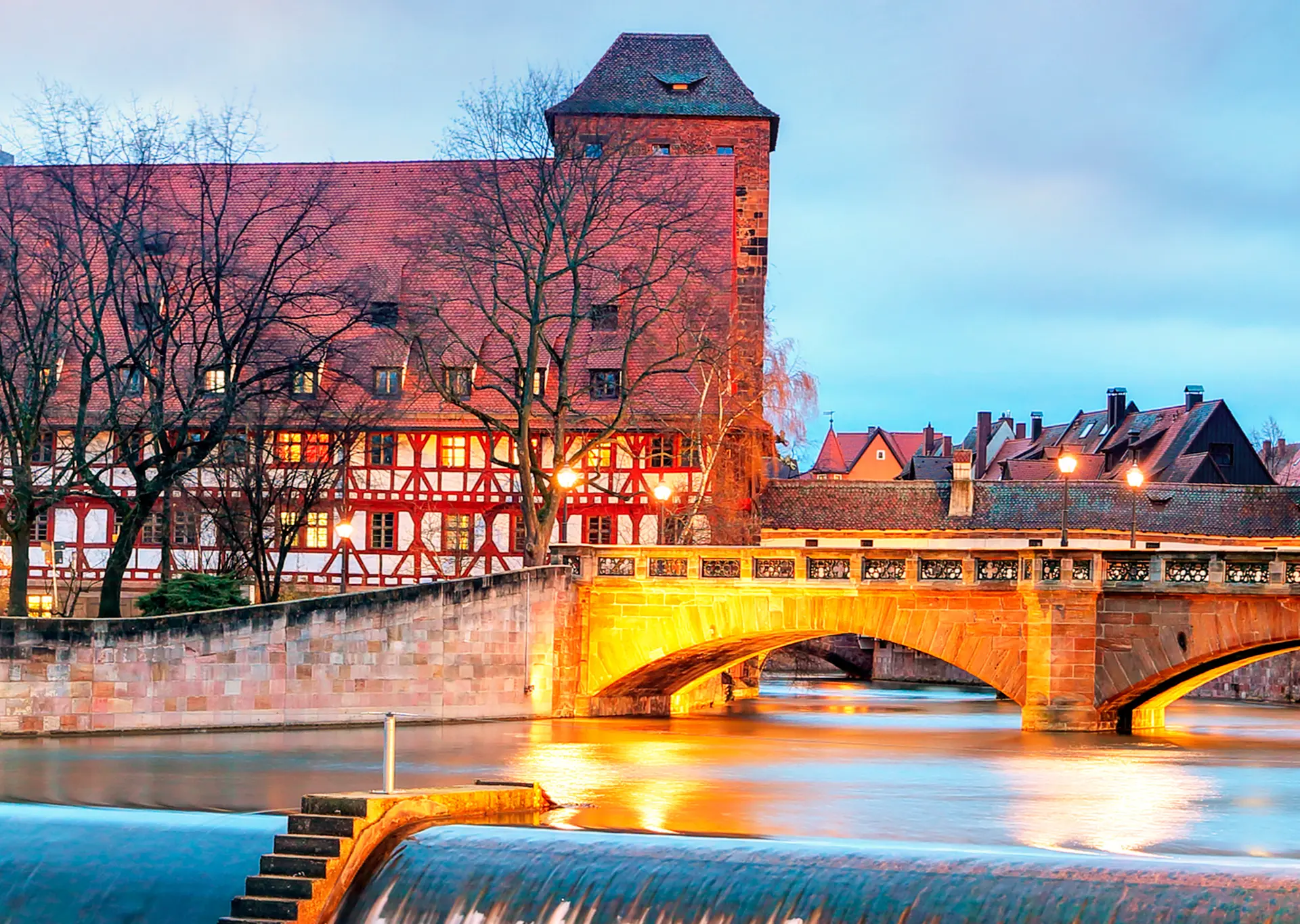 Vista panorámica Núremberg - Tour medieval