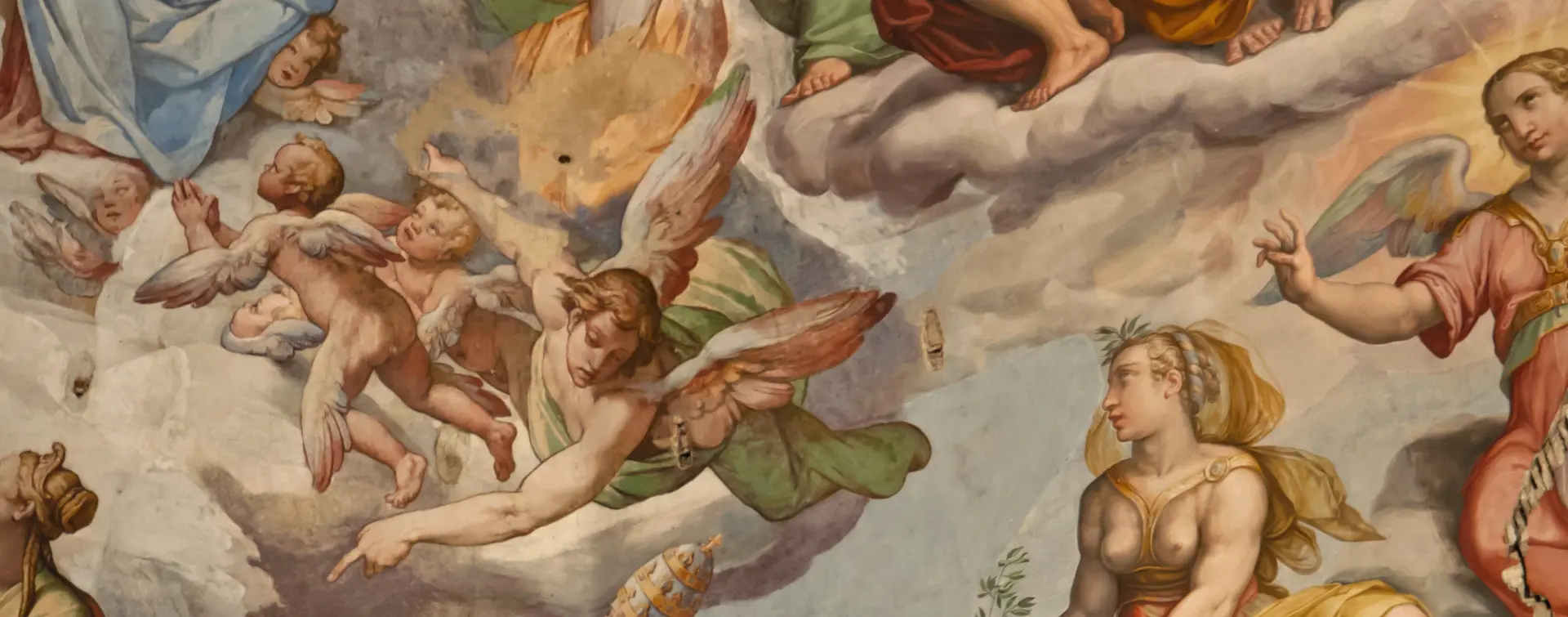 Detalles del fresco del Juicio Final del duomo - Visita Guiada a la Catedral de Florencia con Acceso Prioritario y Grupo reducido - Actividades y Excursiones Buendía Italia