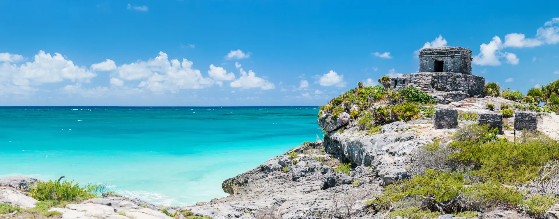 Zona Arqueológica de Tulum - Excursión a Tulum, Cobá y Cenote Chen ha desde Cancún y Riviera Maya - Visitas guiadas y actividades Buendía México